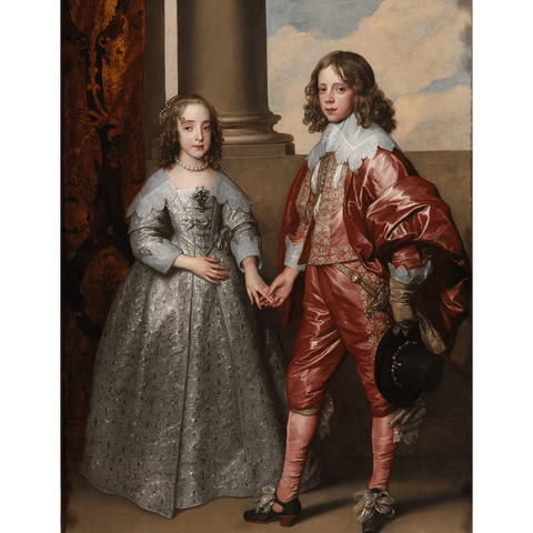William II and his bride Maria Stuart