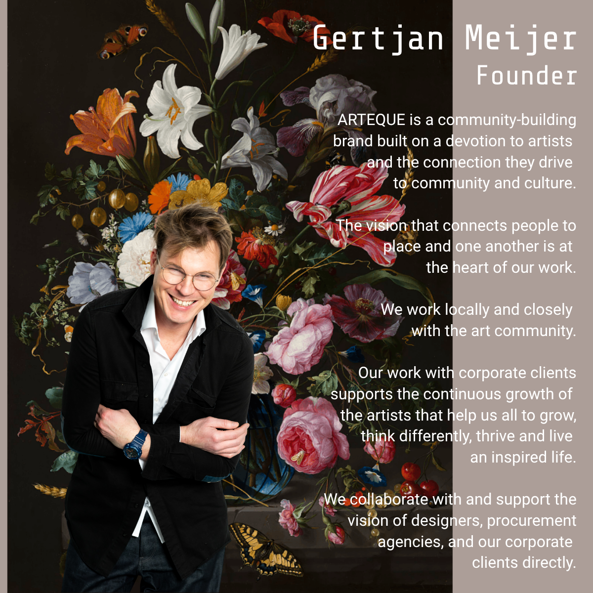 Gertjan Meijer - Founder Statement