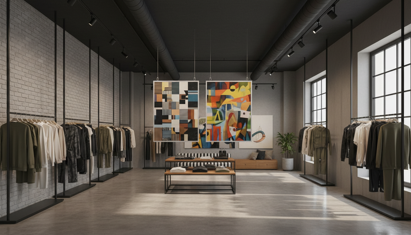 SEG fabric systems in retail environment